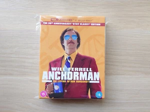 Anchorman 4K The 20th Anniversary Stay Classy Edition UHD Blu-ray | LIKE NEW - Picture 1 of 8