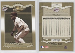 2003 Donruss Classics Timeless Tributes /100 Tony Gwynn #113 HOF