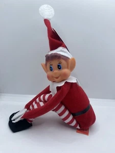 Elves Behavin’ Badly Christmas Elf Shelf Tradition Boy 💙 Behaving Naughty - Picture 1 of 4