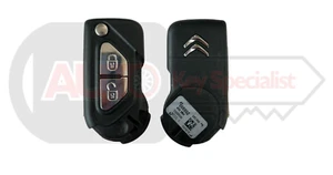 Genuine Citroen C3 Remote 2 Button Flip Remote with ID46. - Picture 1 of 2