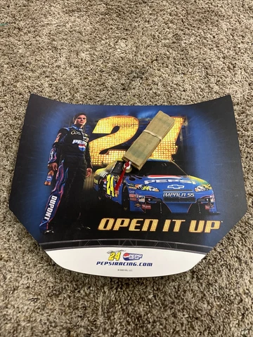 2008 Jeff Gordon Nascar Car Hood Clock Cover