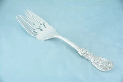 Tenedor grande de carne fría Reed & Barton Francis I Sterling 9-1/4 nueva marca sin monograma Foto 1 de 4