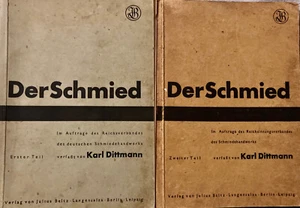 Der Schmied volumen 1 + 2 Karl Dittmann Schmiedehandwerk... - Imagen 1 de 6