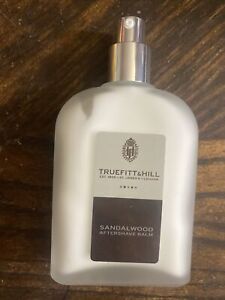 Truefitt & Hill Sandalwood Aftershave Balm 3.38 Oz St.James London New Read