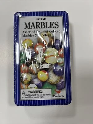 Nuevas canicas Cardinal Deluxe 2004 más de 160 canicas y tiradores surtidas-selladas Foto 1 de 3