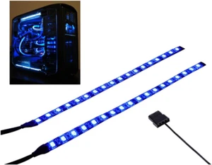 DS PC LED Flexible Light Strip Blue Computer Lighting with Magnetic Design - Picture 1 of 12