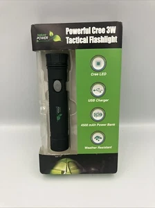Nature Power Powerful Cree 3W Tactical Flashlight - Picture 1 of 3