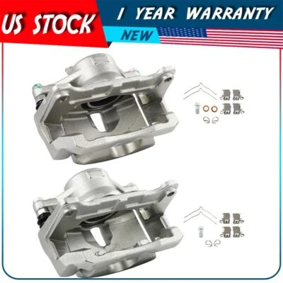 Par de pinzas de freno delanteras con soporte para Toyota RAV4 21-2023 2019-23 Lexus ES250 Foto 1 de 4
