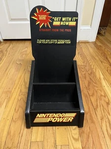 De Colección Nintendo Power Magazine NES M25B Encimera Tienda Exhibición Quiosco Soporte para Letreros - Imagen 1 de 17