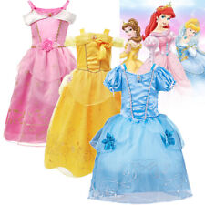 Sleeping Beauty Kids Girls Fancy Dress Up Princess Party Costume Cosplay UK