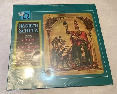 SCHUTZ MOTETS FROM CANTIONES SACRAE NONESUCH LP SEALED H-71062 ORIGINAL - Image 1 of 4