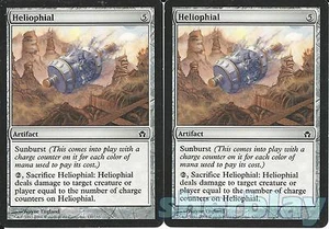 Magic the Gathering Fifth Dawn 2X Artefacto Heliofial 130/165 - Imagen 1 de 1