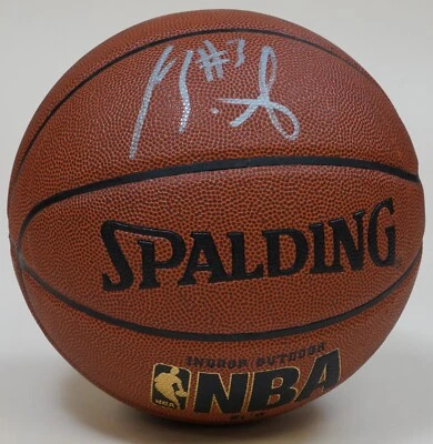 Brandon Jennings Signed Basketball PSA/DNA COA Pistons Bucks Knicks Ball Auto 94 - Image 1 of 4