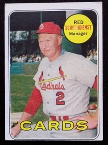 1969 TOPPS #462 RED SCHOENDIENST EXC *SHIP DISCOUNT* - Picture 1 of 3