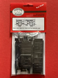 GWR Beetle Cattle Van W7. Parkside Dundas plastic kit 00 gauge unopened. B402 - Picture 1 of 1