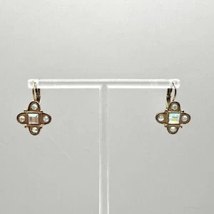 Premier Designs Earrings Iridescence Reflective Dainty Bold Unique 2.5 Inch Drop - Picture 1 of 6