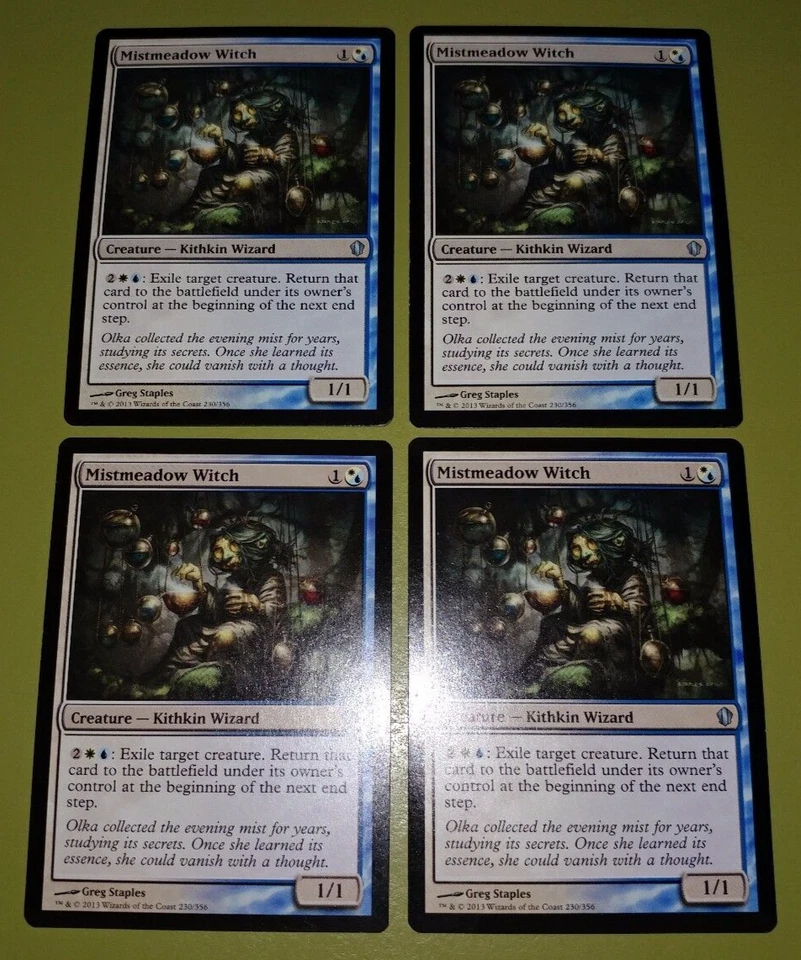 Mistmeadow Witch x4 Commander 2013 4x Playset Magic the Gathering MTG - Image 1 of 1