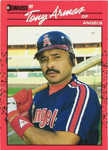 1990 - Donruss -- Tony Armas -- Card # 525 -- Los Angeles Angels - Baseball Card - Picture 1 of 2
