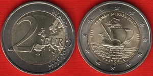Portugal 2 euro 2011 "Fernao Mendes Pinto" BiMetallic UNC - Picture 1 of 1