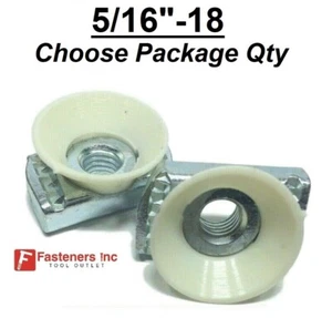 5/16-18 Cone Twirl Nuts for Unistrut Channel (Choose Pkg Qty) Standard Strut - Picture 1 of 2