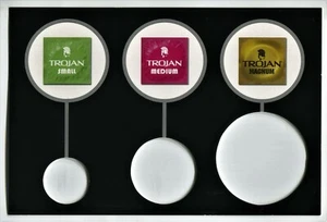 TROJAN. Wish you were here! NOVELTY CONDOM POSTCARD. CARTE POSTALE - Picture 1 of 3