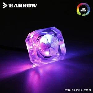 Barrow SLFV1-RGB Water Flow Meter Indicator Water Cooling with LCR 2.0 aRGB LED - Afbeelding 1 van 14