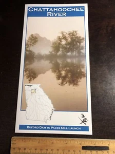 Chattahoochee River FlyFishing Map - Picture 1 of 4