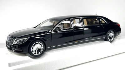 Autoart 1/18 76297 MERCEDES-MAYBACH S600 PULLMAN (BLACK) Rare Benz Model Car - Image 1 of 4