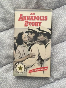 An Annapolis Story 1955 VHS John Derek Pat Conway Military US Navy Classics RARE - Picture 1 of 10