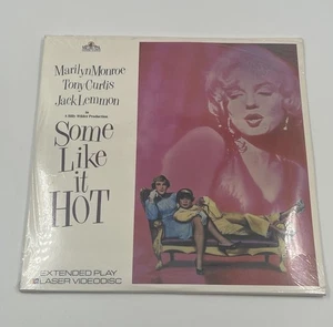 Some Like It Hot MARILYN MONROE Extended Play Laserdisc LD NEW Hole In Plastic - Picture 1 of 5