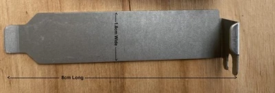 HP OEM S4-457465 UPI 15051-T1 A Low Profile SSF Case Blank Filler Cover Plate - Image 1 of 2