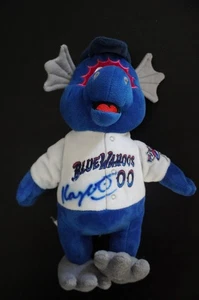 MINOR LEAGUE BASEBALL PENSACOLA BLAU WAHOOS KAZOO MASKOTTCHEN 10 ZOLL PLÜSCH * SIGNIERT - Bild 1 von 4