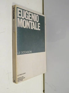 THE OCCASIONS 1928-1939 Eugenio Montale Mondadori The Mirror 1975 literature of - Picture 1 of 1