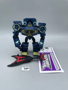 Hasbro 2008 Transformers Animated Decepticons Soundwave & Laserbeak Complete - Picture 1 of 16