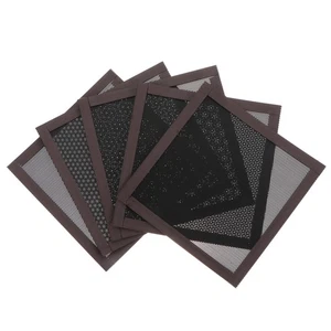 5pcs PC Fan Filter Schwarz Mesh Magnetische Rahmen Filter - Bild 1 von 12