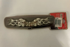 Pilot Rear View Mirror Accent Skull Skeleton Peel & Stick IP-3501 - Bild 1 von 3