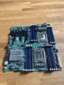 Supermicro X9DRi-F Motherboard, Dual-Socket Intel LGA2011, E-ATX (30,5 x 33,2cm) - Bild 1 von 9