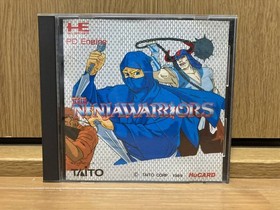 Ninja Warriors W/Case Manual PC Engine Hu Card Retro Used Game Good NTSC-J Japan