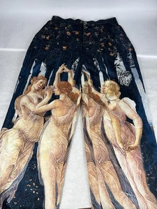 Cider leichte Hose Damen 1X Botticelli Three Graces fließender Gummibund hinten - Bild 1 von 5