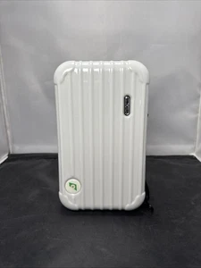 Rimowa Primera Clase Carcasa Rígida Amenity Mini Bolsa Blanca 7" Estuche Solo - Imagen 1 de 8