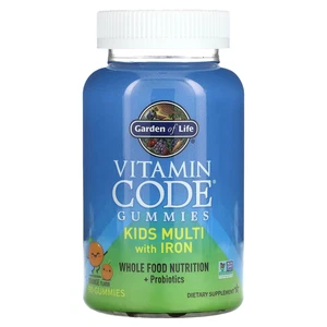 Vitamin Code Gummies, Kids Multi with Iron, Orange, 90 Gummies - Picture 1 of 2