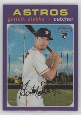 2020 Topps Heritage High Number Garrett Stubbs #THC-543 Rookie RC - Image 1 of 2