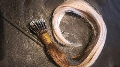 Runature Nano Blonde Balayage, Extensions Real Human Hair 16 In, 50g - Image 1 of 4