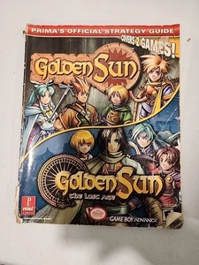 Golden Sun & The Lost Age Prima Official Strategy Guide GBA Gameboy Advance. S13 - Picture 1 of 3