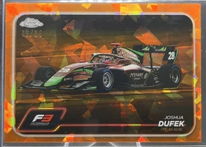 2024 Topps Chrome Sapphire Formula 1 F1 Joshua Dufek Orange 16/25 #141 - Bild 1 von 2