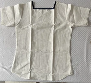 R N Male Ratings White Front New Size 108cm ( 42 1/2”) Chest. - Picture 1 of 2