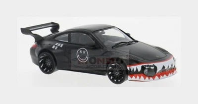 1:43 IXO Porsche 911 997 Old & New Body Kit 2020 Black White Red MOC342.22 - Immagine 1 di 2