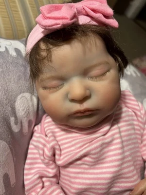 Reborn Baby Girl Doll - Image 1 of 4