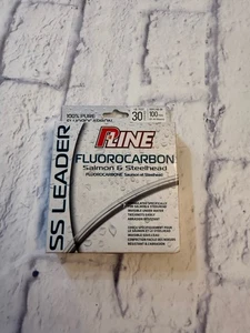 P-Line Flurocarbono Salmón y Steelhead. 30 lb, 100 yardas. SSFL100-30 - Imagen 1 de 4