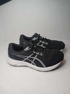 Asics Gel-Contend 8 Laufschuhe Herren Größe 11 schwarz X Weite EINMAL GETRAGEN SIEHE BESCHREIBUNG - Bild 1 von 10